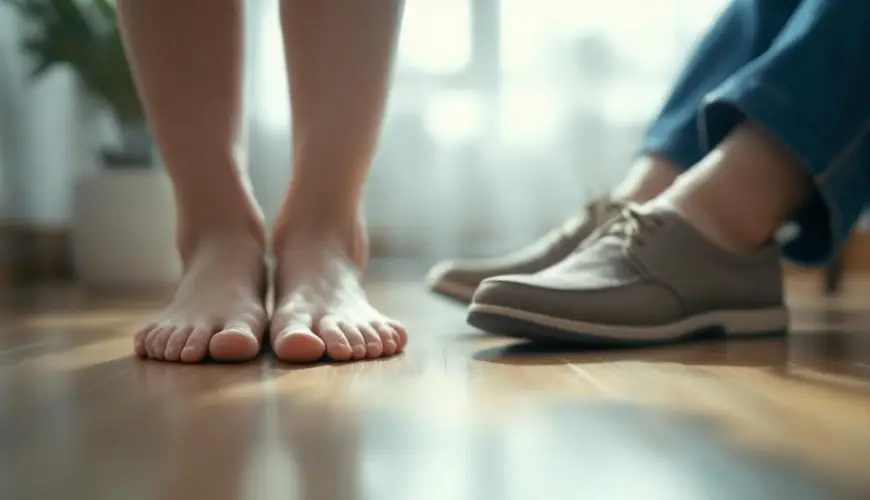 How flat feet in adults destroy knees and back