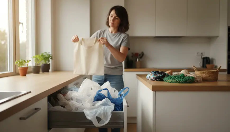# How to Stop Hoarding Plastic Bags Once and For All