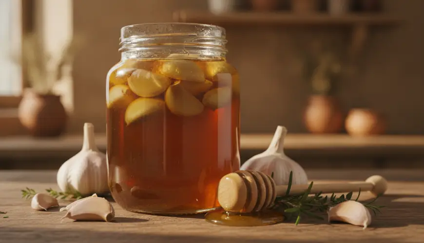 # How to Prepare Fermented Garlic Cloves in Honey

Fermented garlic in honey is a simple and delicio