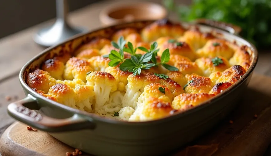How to Prepare Delicious Gratinated Cauliflower in a Few Minutes