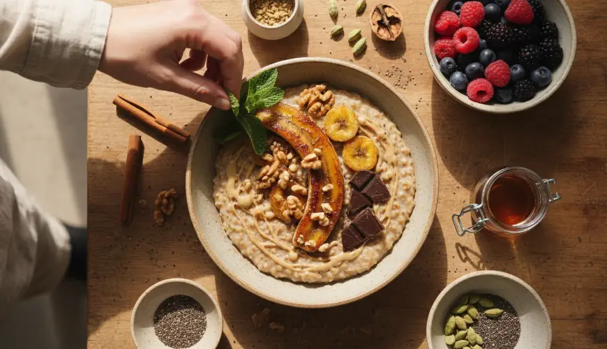 How to turn ordinary porridge into a meal full of flavour