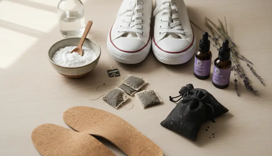# How to Get Rid of Shoe Odor Naturally

## Why Do Shoes Smell?

Shoe odor is caused by bacteria tha