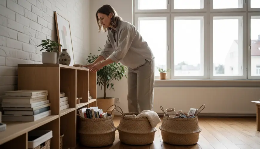 # How to Reduce Clutter at Home Without Throwing Things Away

Getting rid of clutter doesn't always 