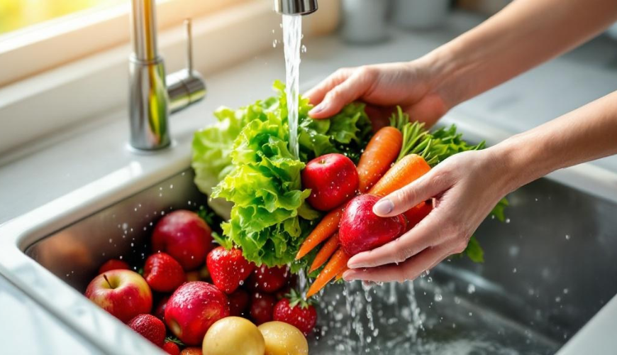 How to Properly Wash Fruits and Vegetables to Ensure They Are Clean, Safe, and Tasty Every Day