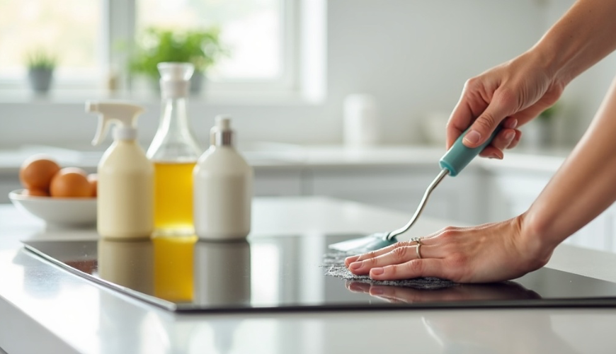 How to Clean a Glass-Ceramic Cooktop to Keep It Shiny Without Scratching It
