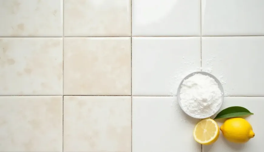 How to Clean Bathroom Grout Without Chemicals and with a Smile