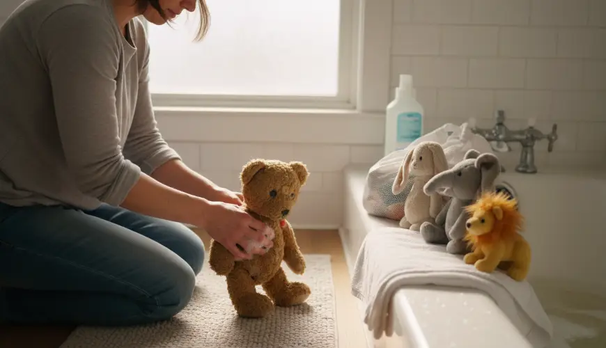 # How to Wash Stuffed Animals and Soft Toys Without Damage

Stuffed animals and soft toys collect du