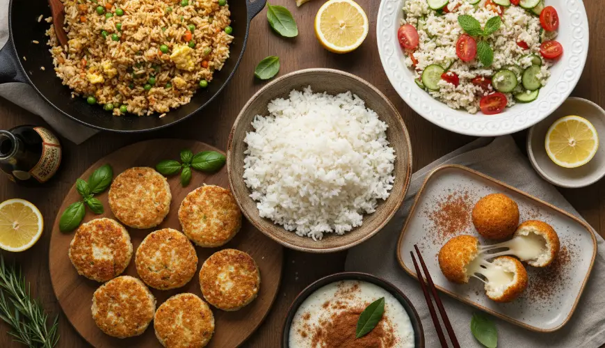 # How to Use Leftover Cooked Rice Instead of Throwing It Away

Cooked rice keeps in the fridge for *