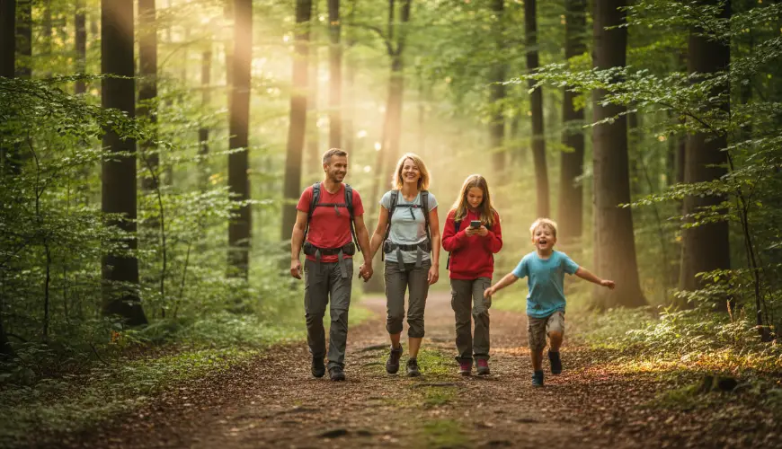 # How to Get the Whole Family Involved in Outdoor Physical Activity