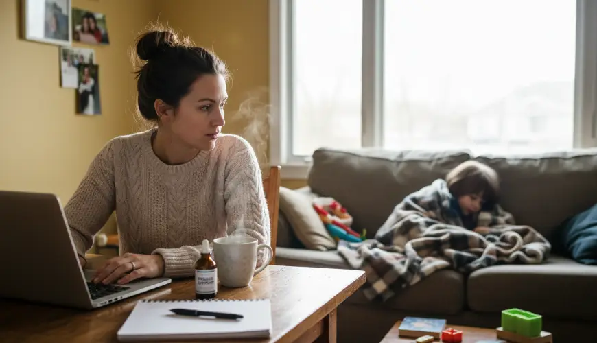 # How to Manage a Sick Child and Work at the Same Time