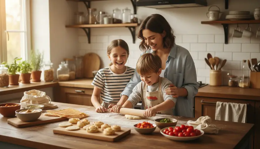 One dough as the base for five great snacks