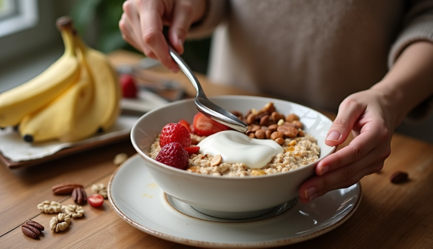 Meals that satisfy without overeating will help you maintain energy throughout the day.