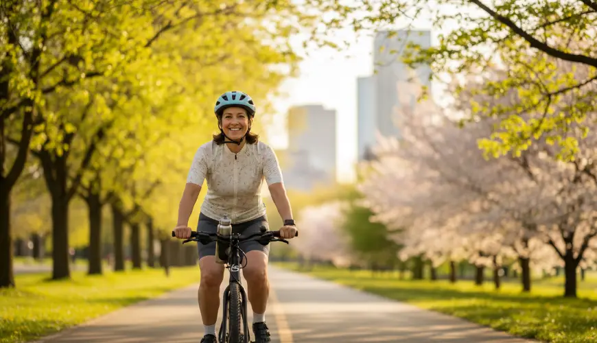 Cycling is good for the body and mind