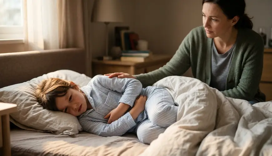 # When a Child Complains of Stomach Pain Without a Cause