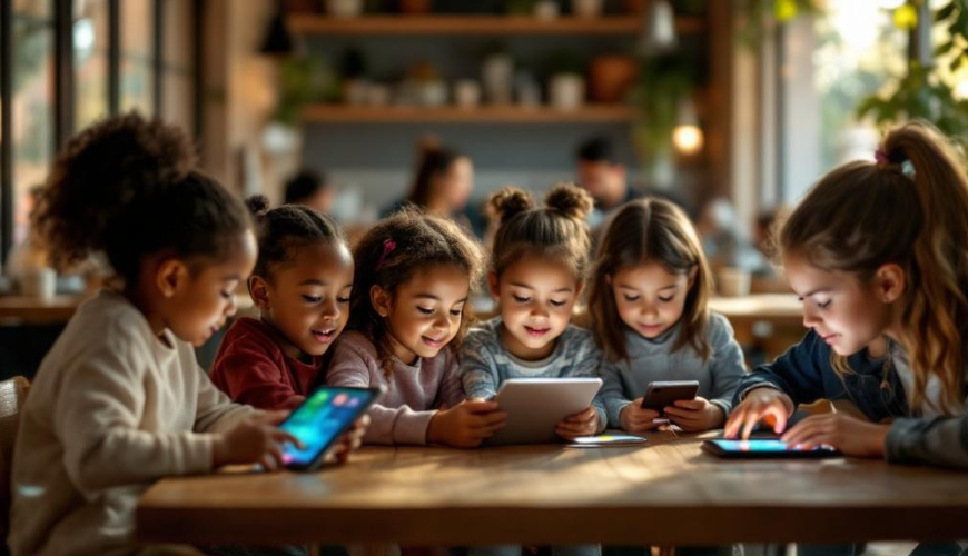 How much screen time is acceptable for children and where, according to science, does the problem be