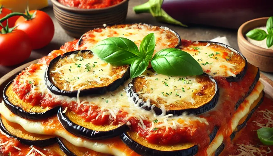 With eggplant lasagna, you'll experience a true Italian atmosphere.