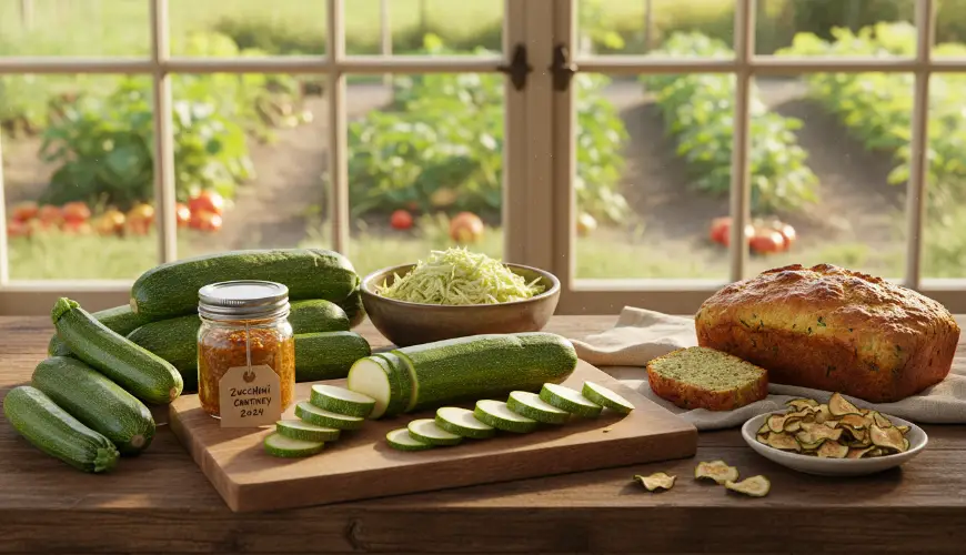 # Ideas for Using Large Quantities of Zucchini