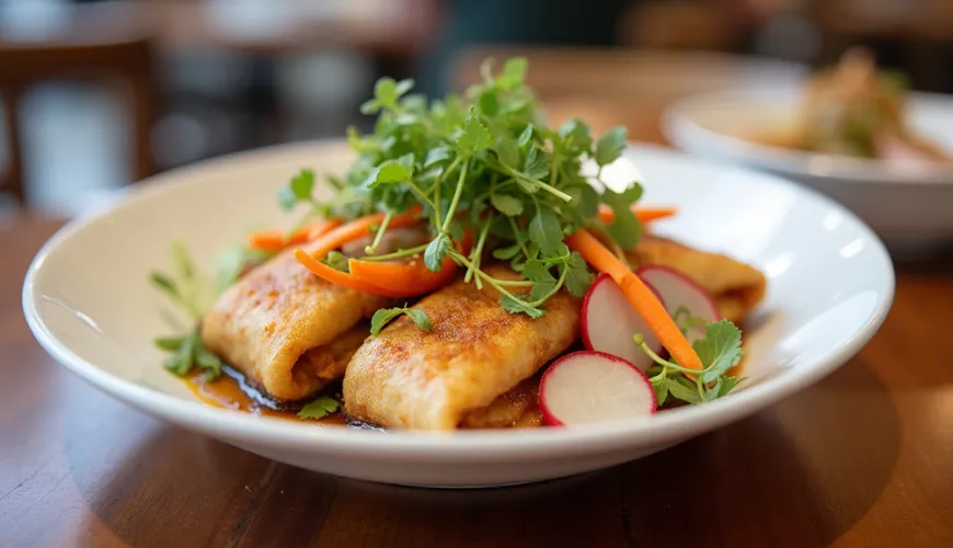 Nem rán and their crispy taste will transport you to Vietnam