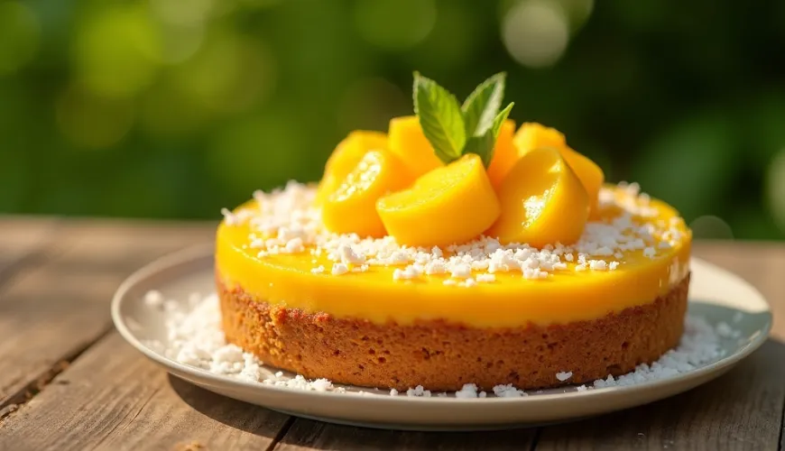 No-bake mango cake is the perfect dessert for summer celebrations.