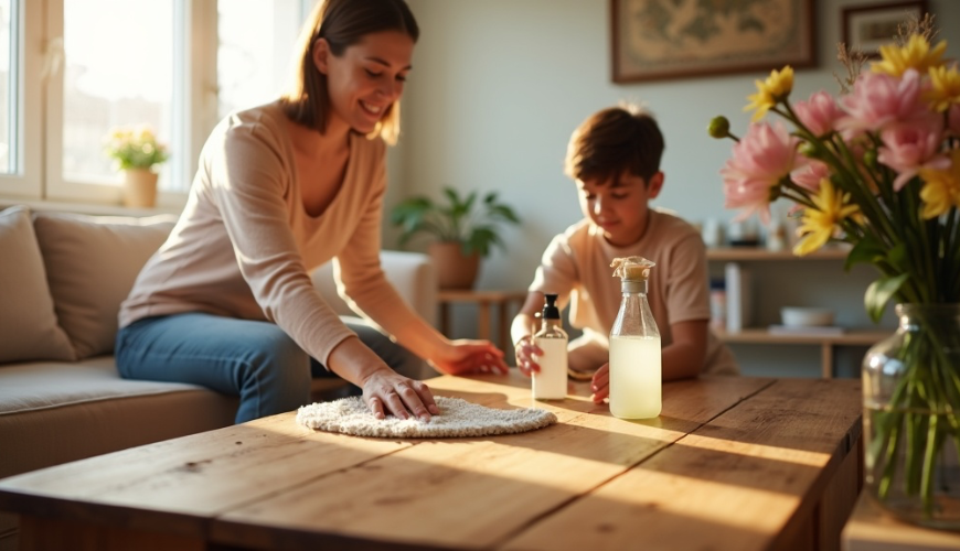Caring for wooden furniture without chemicals is simple when you know what to avoid.