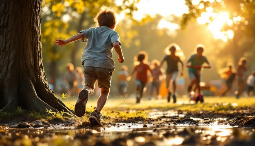Movement for children should be a joy and a natural part of every day