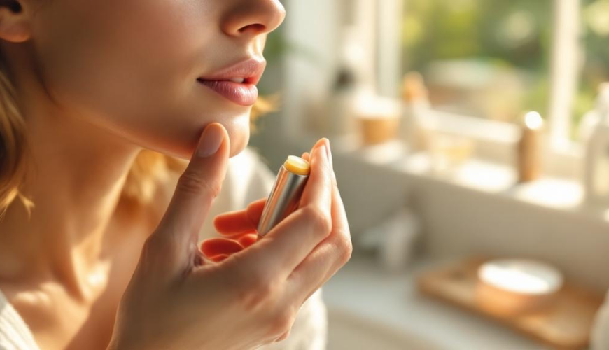 Chapped lips are bothersome in both winter and summer when they lack protection and hydration.