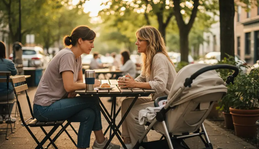 Friendship between a mother and a childless woman