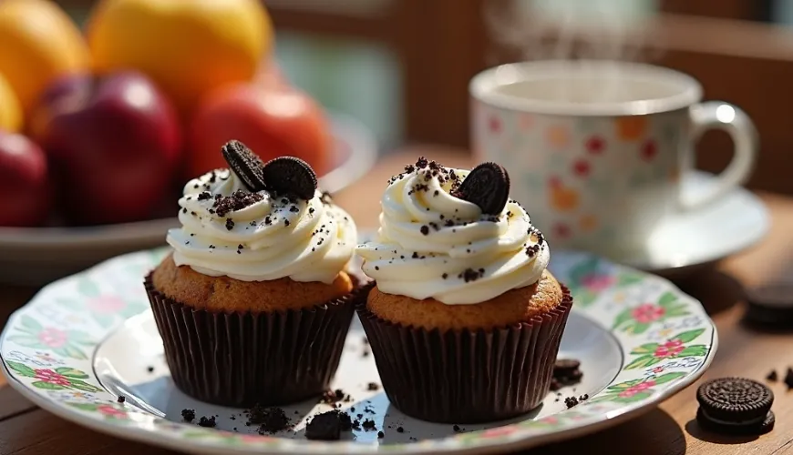 Prepare perfect Oreo muffins and surprise your loved ones