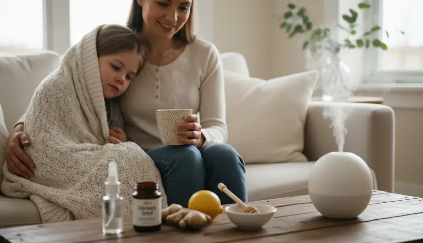 # Natural First Aid for Children's Runny Nose