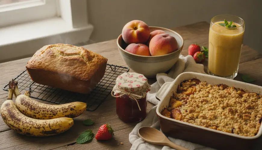 Recipes from overripe fruit are surprisingly varied