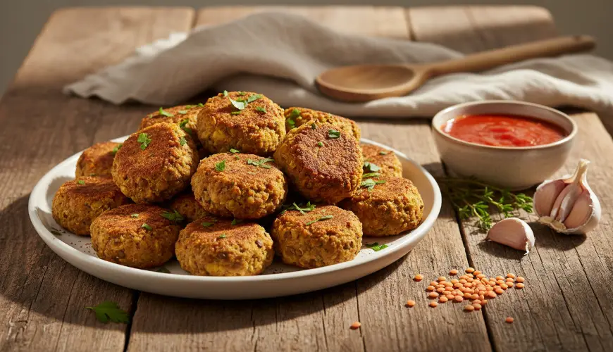 Plant-based balls that taste like the meat ones