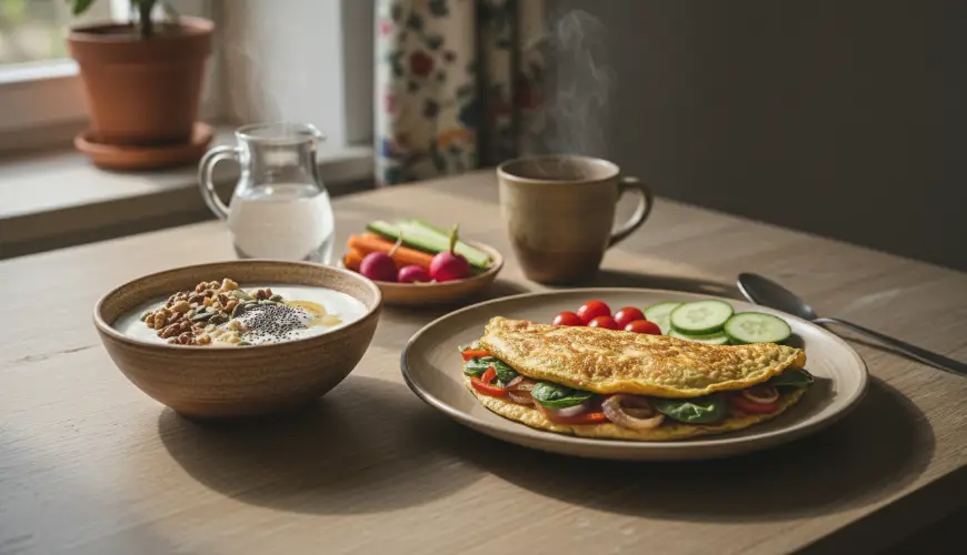 Protein breakfast prevents cravings throughout the day