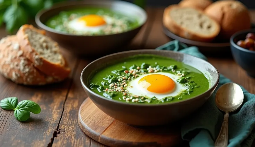 Spinach Soup as a Healthy Lunch You'll Love