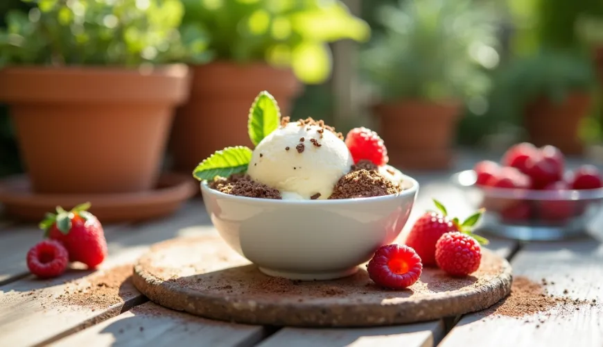 Stracciatella will enchant you both as a cheese and as a delicious ice cream
