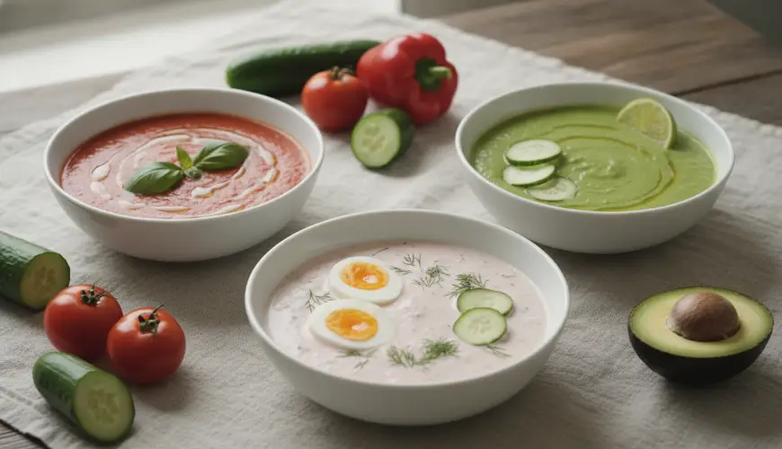 Cold soups from around the world will refresh you better than ice cream