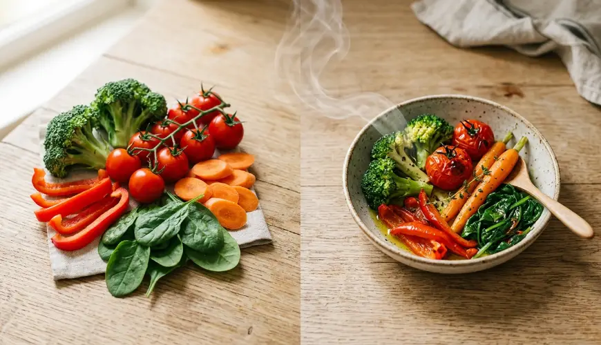 # Heat Treatment of Vegetables and Its Effect on Nutrients