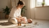 # What does natural care for baby's skin and healthy tummy involve?