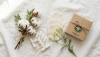 Ecological hygienic cotton wool and tampons protect your health