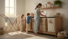 Functional laundry system without unnecessary stress