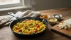 Tofu scramble as an egg substitute that will surprise you