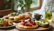 You can easily manage brunch at home by combining sweet, savory, and one warm item that fills you up