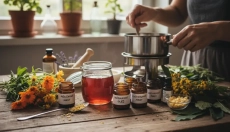 # Herbal Medicine Cabinet You Can Make at Home