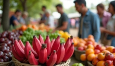 The red banana is here and brings unique taste experiences