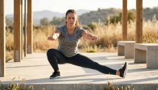 Cossack squat trains hips better than most squats