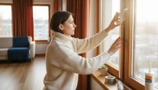 Effective Apartment Winter Preparation with Sealing and Curtains