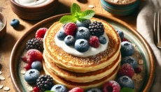 Discover the magic of soft fitness cottage cheese pancakes