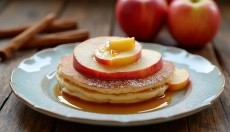 How do apple turnovers in pancake batter taste like grandma's?