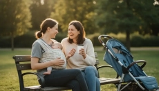How to maintain friendships after having a baby