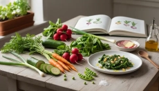 Simple meals from young vegetables for spring days