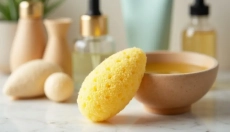 The konjac sponge, which gently cleanses the skin, can replace both exfoliants and cotton pads.